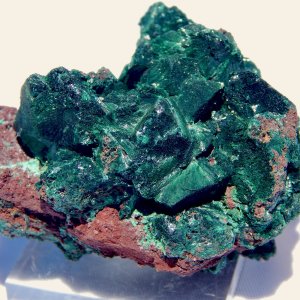 MALACHITE PSEUDOMORPH AZURITE - WHIM CREEK