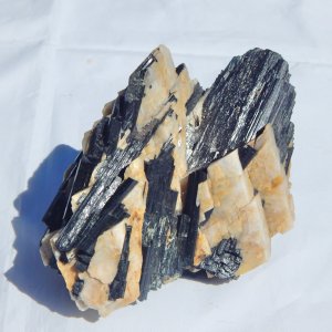 ACTONOLITE IN CALCITE - MT ISA DIST.