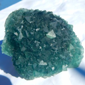 GREEN FLUORITE  - UNKNOWN LOCATION